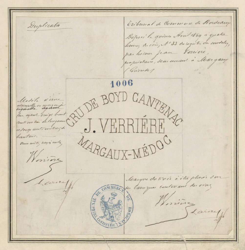 1er dépôt marque Boyd